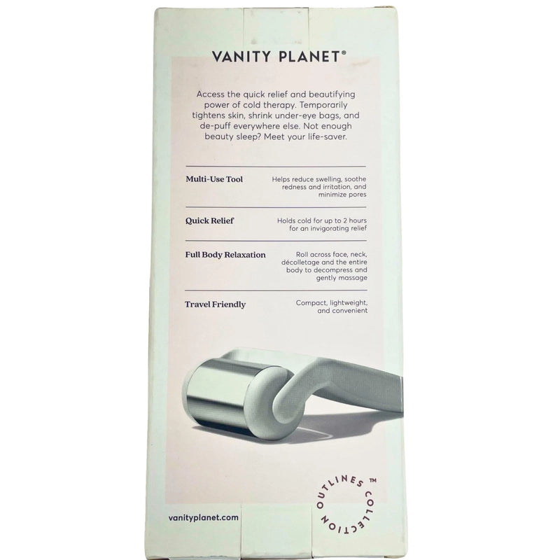 Vanity Planet Outlines Collection Face & Body Ice Roller Cold Therapy Skin Care