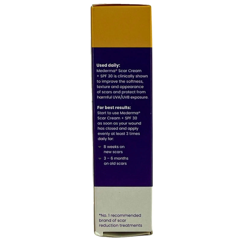 Mederma Scar Cream SPF 30 Sunscreen Protection 0.7 OZ 4 Pack New Exp 12/2027