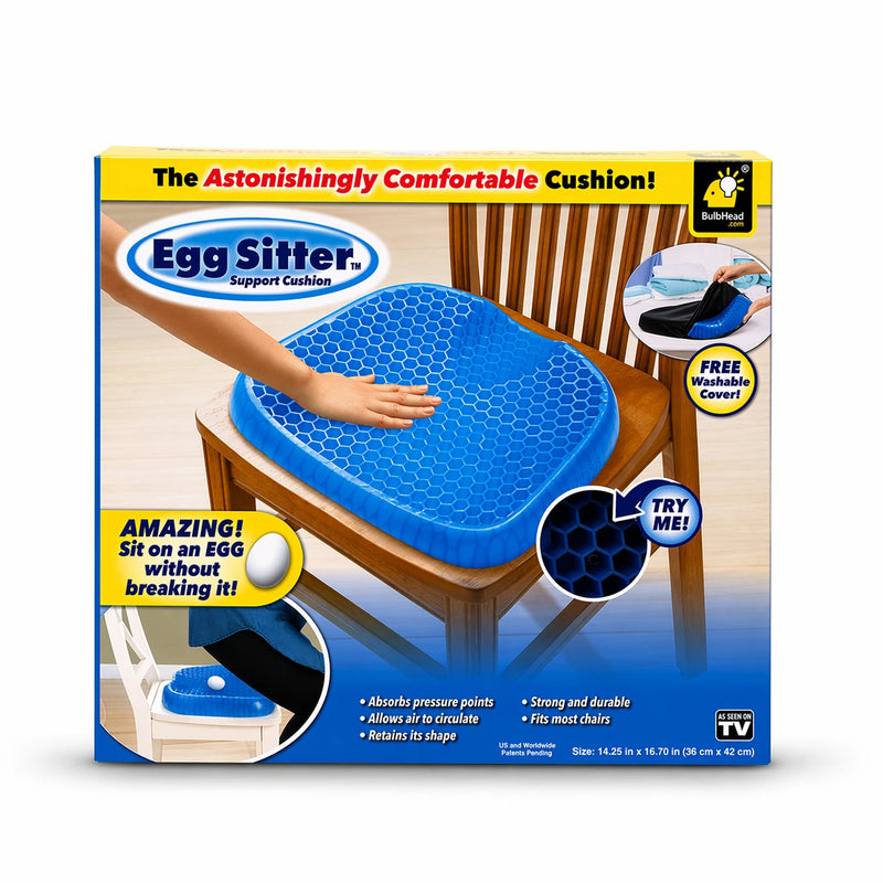 Egg Sitter Support Cushion Gel Seat Cushion 2 Pack New