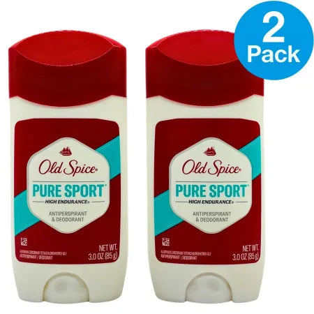 Old Spice Pure Sport Antiperspirant Deodorant 3.0oz 2 Pack New 1