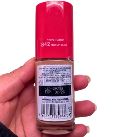 CoverGirl Outlast Extreme Wear SPF18 842 Medium Beige 5 Pack Exp 10/26 3