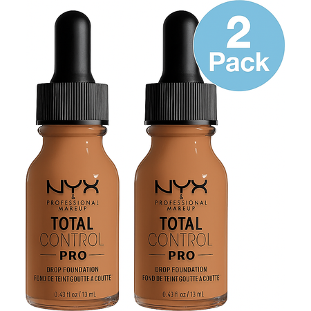 NYX Total Control Pro Drop Foundation 0.43oz 2 Pack New 1