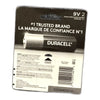 Duracell 9V Batteries Alkaline Fresh Exp 2030 Pack of 2 New