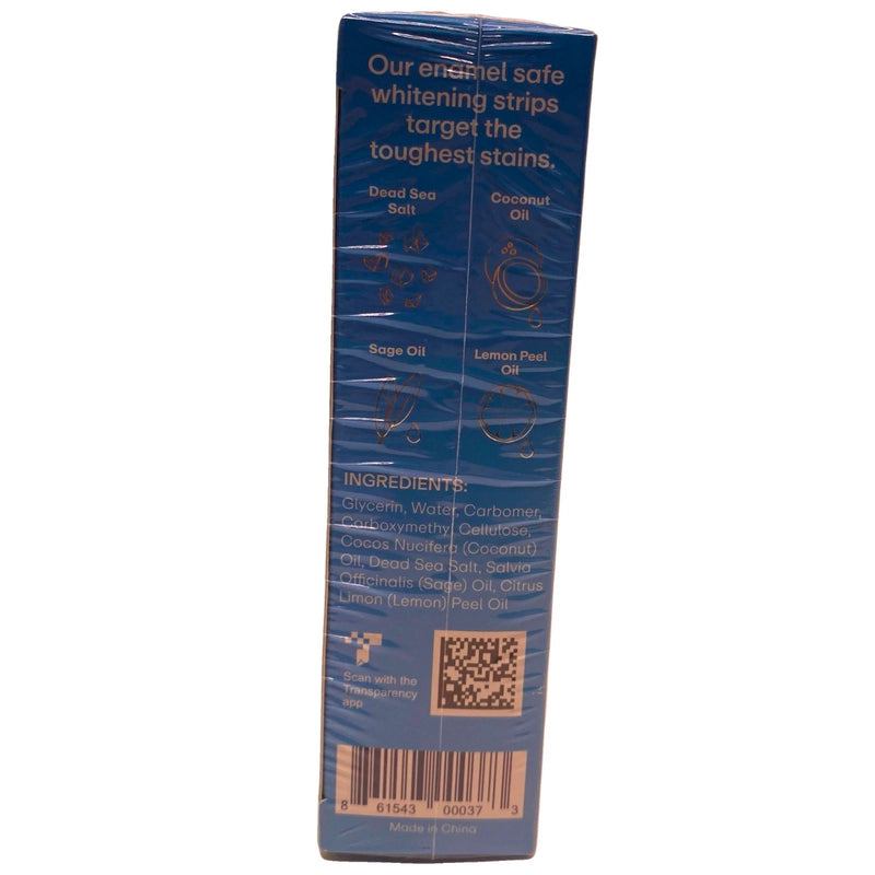 Lumineux Enamel Safe Whitening Strips Peroxide Free 28 Strips 14 Treatments
