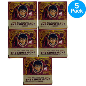Dr. Squatch Harry Potter The Chosen One Natural Men's Soap Bar Medium Grit 5 oz