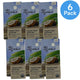 Sky Organics Organic Sugar Lip Scrub Brown Sugar Coconut Oil 0.25 oz 6 Pack New