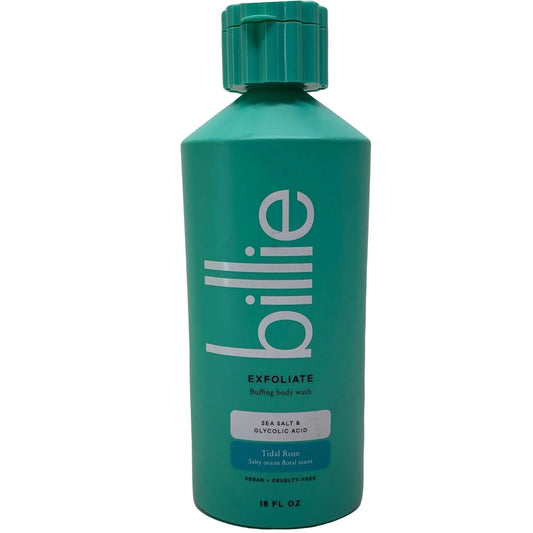 Billie Exfoliate Buffing Body Wash Tidal Rose 18 fl oz New