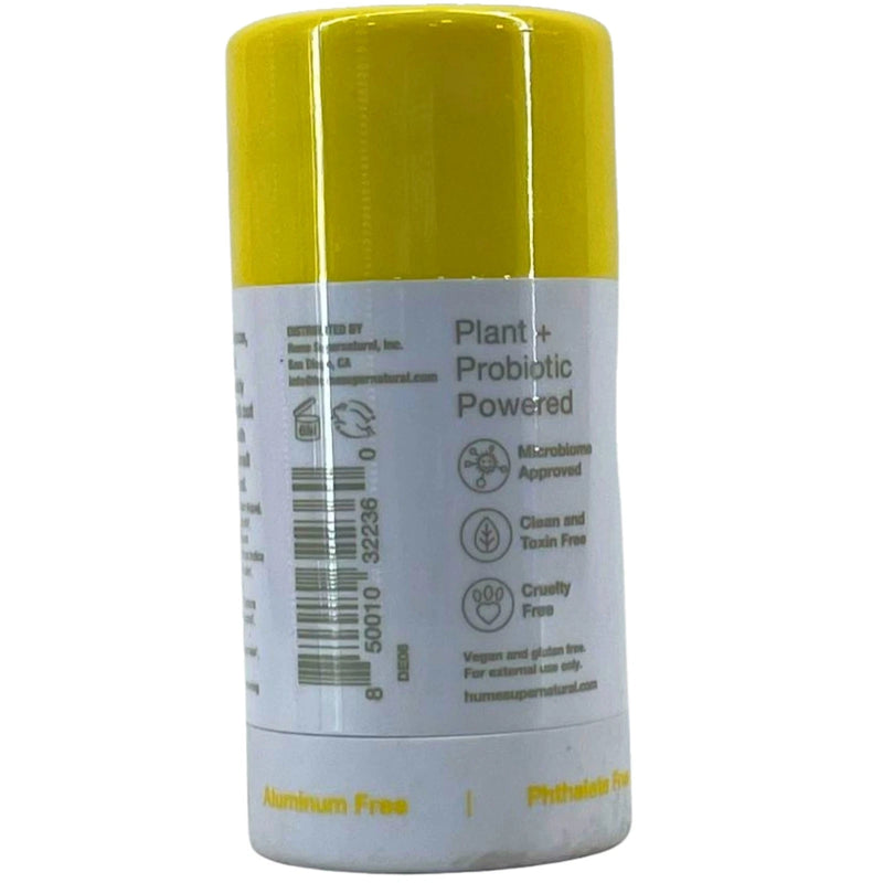 Hume Supernatural Plant Probiotic Powered Deodorant Coconut Coast 2 Pack New