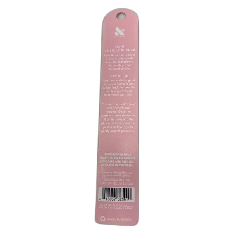Olive & June Mani Cuticle Pusher Pack of 6 New