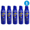 Coppertone Sport Continuous Sunscreen Spray SPF 30 Exp 03/27 Pack of 5 New