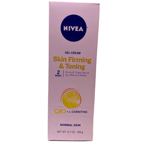 NIVEA Skin Firming & Toning Gel-Cream with Q10 6.7 oz New