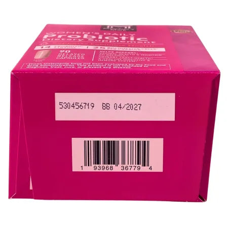 Member's Mark Women's Daily Probiotic 90 Caps 2 Pack New Exp 04/2027