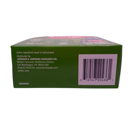 Zyrtec 10mg Allergy Tablets 30ct 3-Pack Indoor Outdoor New