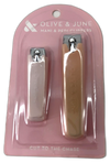Olive & June Nail Clipper Set Flat-Edge Manis Grooming Tool Pack of 6 New