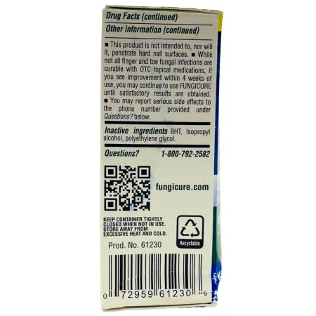 FungiCure Anti-Fungal Liquid 1.33 fl oz (40 mL) – Clinically Proven – New 3