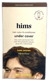 Hims Dark Brown Under Cover Hair Color Conditioner Semi Permanent Pack of 4 New