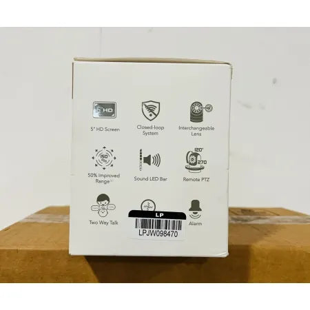 Infant Optics DXR-8 PRO Baby Monitor Video Cam Camera w/ 5" 720P HD Open Box