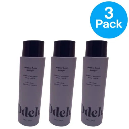 Odele Moisture Repair Shampoo 13 FL OZ 3 Pack New