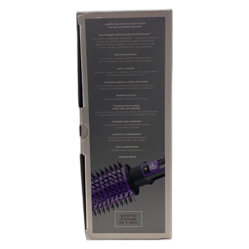 Infiniti Pro the Knot Dr All-in-One Dryer Brush Wet Dry Hair Styler Black New