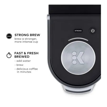 Keurig K-Mini Plus Single Serve K-Cup Pod Coffee Maker Matte Black NEW 8