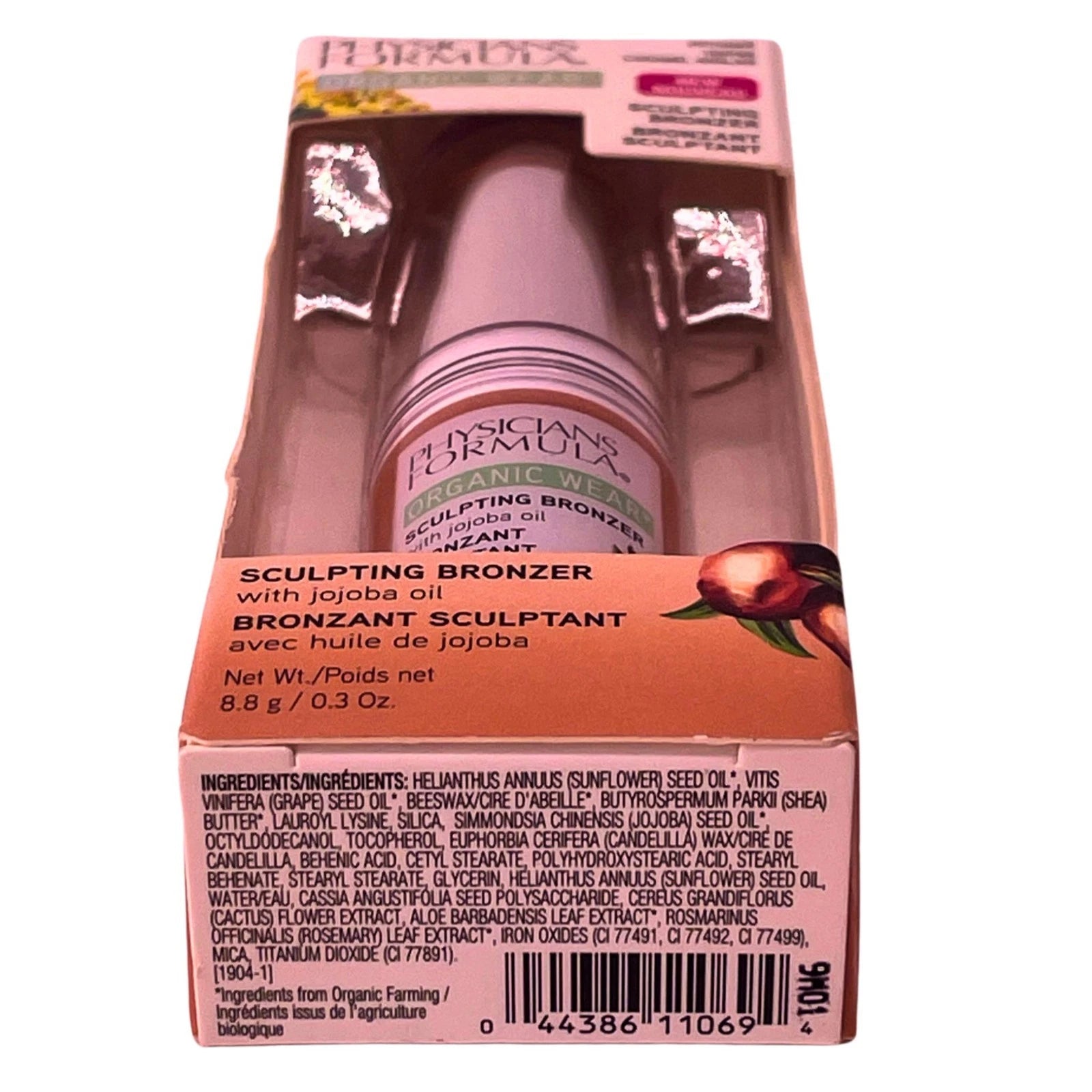 Physicians Formula Organic Wear Sculpting Bronzer Stick Toffee 0.3oz 3 Pack 2