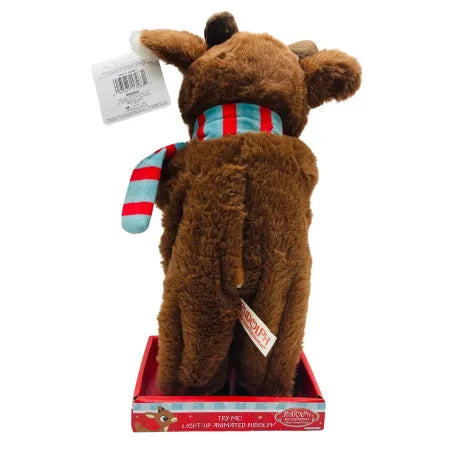 Funko Rudolph Light-Up Animated Plush Reindeer w/ Saxophone 1-Pack New