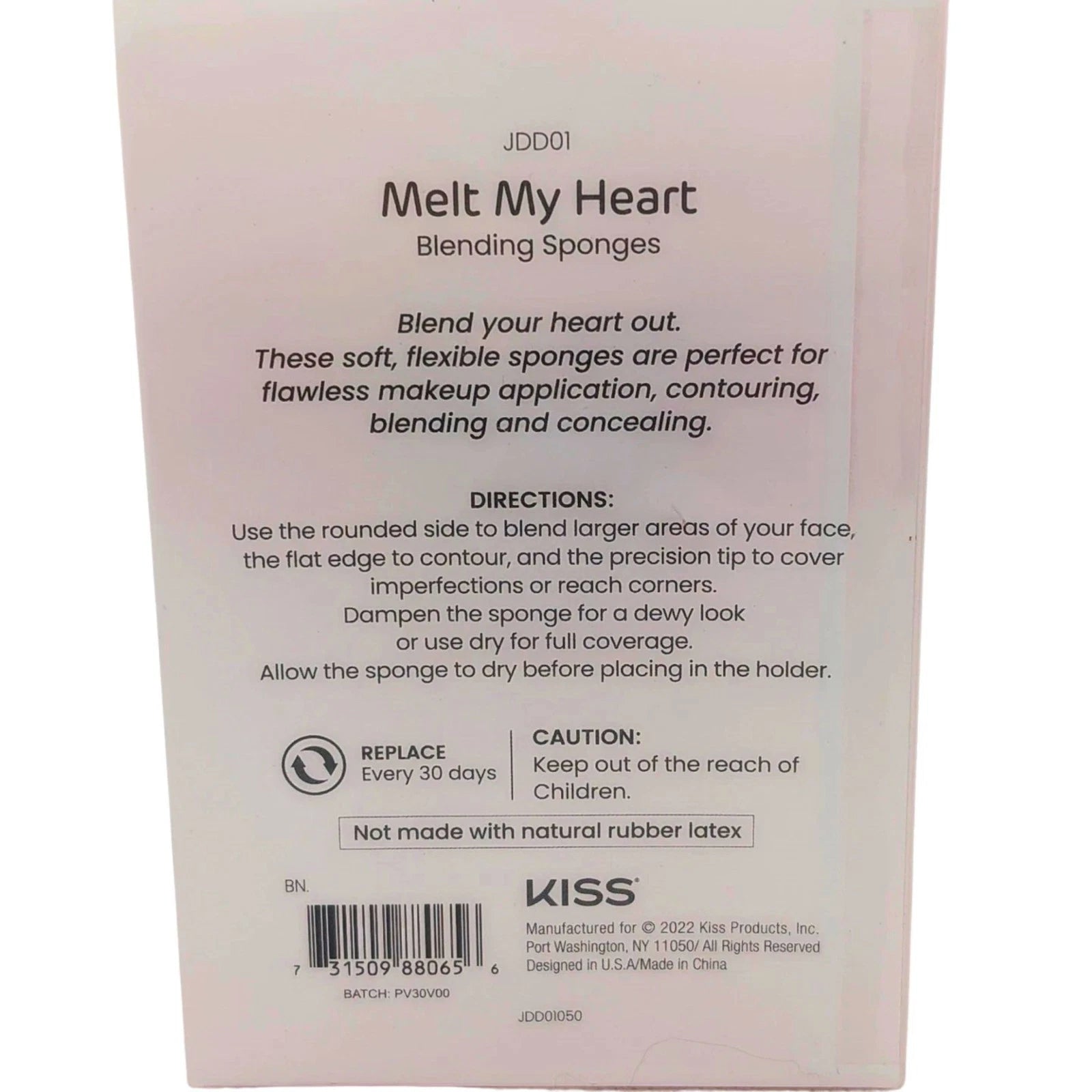 JOAH Melt My Heart Blending Sponges 2 Sponges (3 Pack) New 3