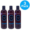 HASK Argan Oil Repairing Shampoo 12fl oz 3 pack set for strengthening and restoring damaged hair