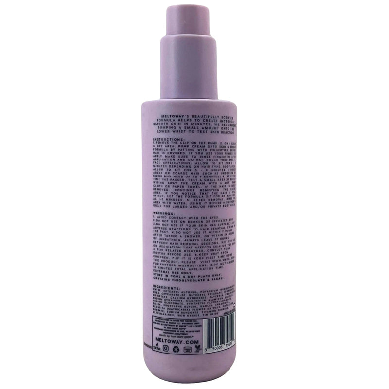 Wakse Meltoway Hair Dissolving Cream Fairy Floss Face & Body 6.7 oz 3 Pack New