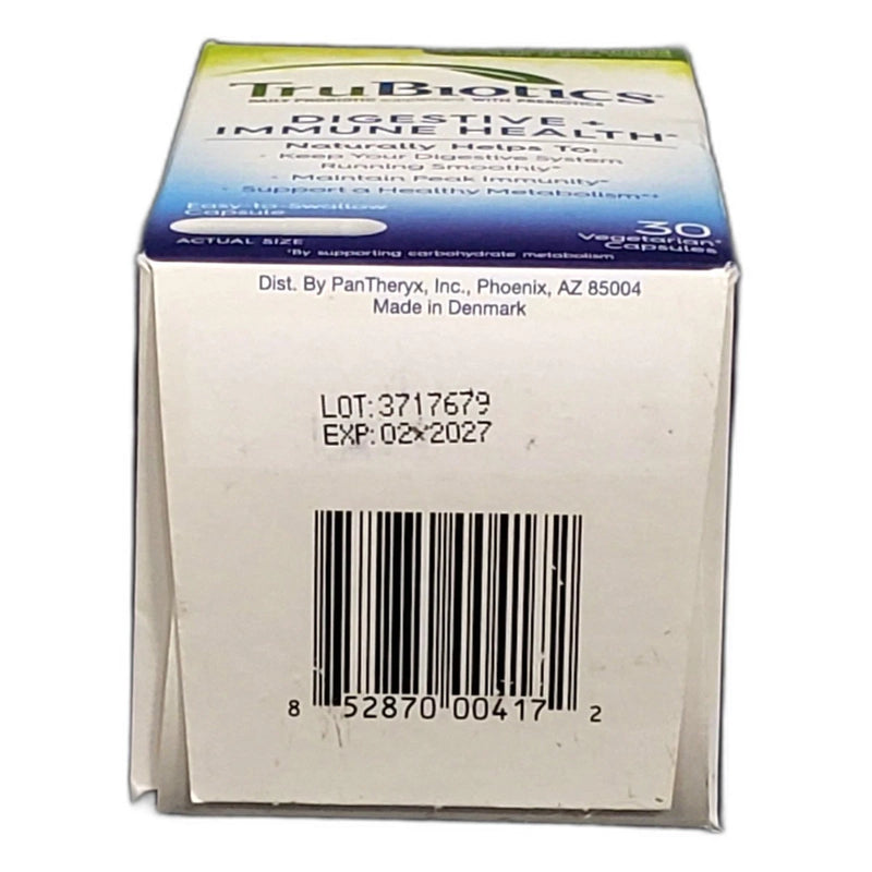 TruBiotics Digestive Immune Health Daily Probiotic 30 Exp 02/27 Pack of 5 New