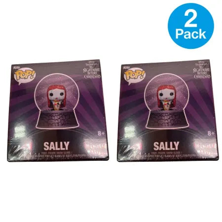 Funko Sally Snow Globe Vinyl Figure 2 Pack New