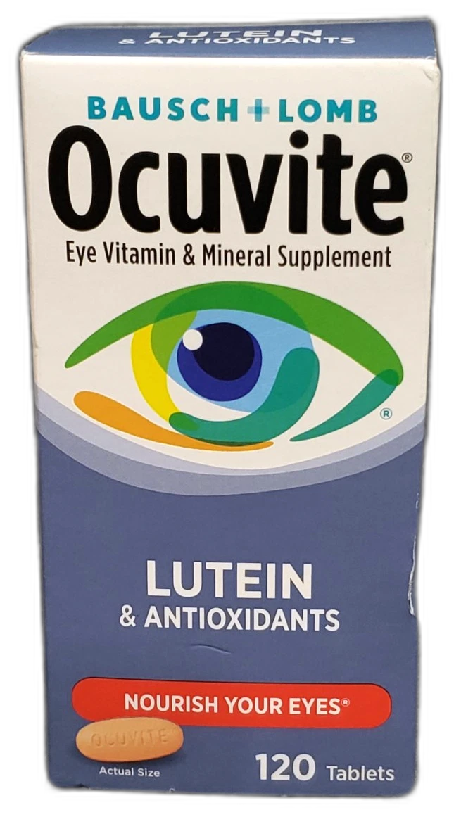 Bausch Lomb Ocuvite Eye Supplement Lutein 360 Total Exp 02/27 Pack of 3 New