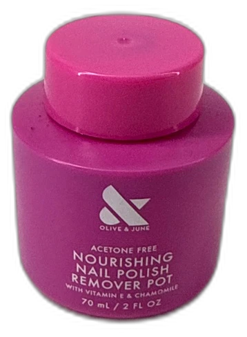 Olive & June Nourishing Remover Pot Non Acetone Nail Polish Pack of 4 New