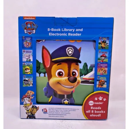 Nickelodeon Paw Patrol: 8-Book Library and Electronic Reader Sound Book Set