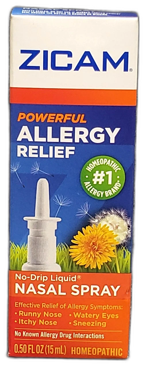 Zicam Powerful Liquid Nasal 0.50oz Fast Acting Exp 06/27 Pack of 2 New
