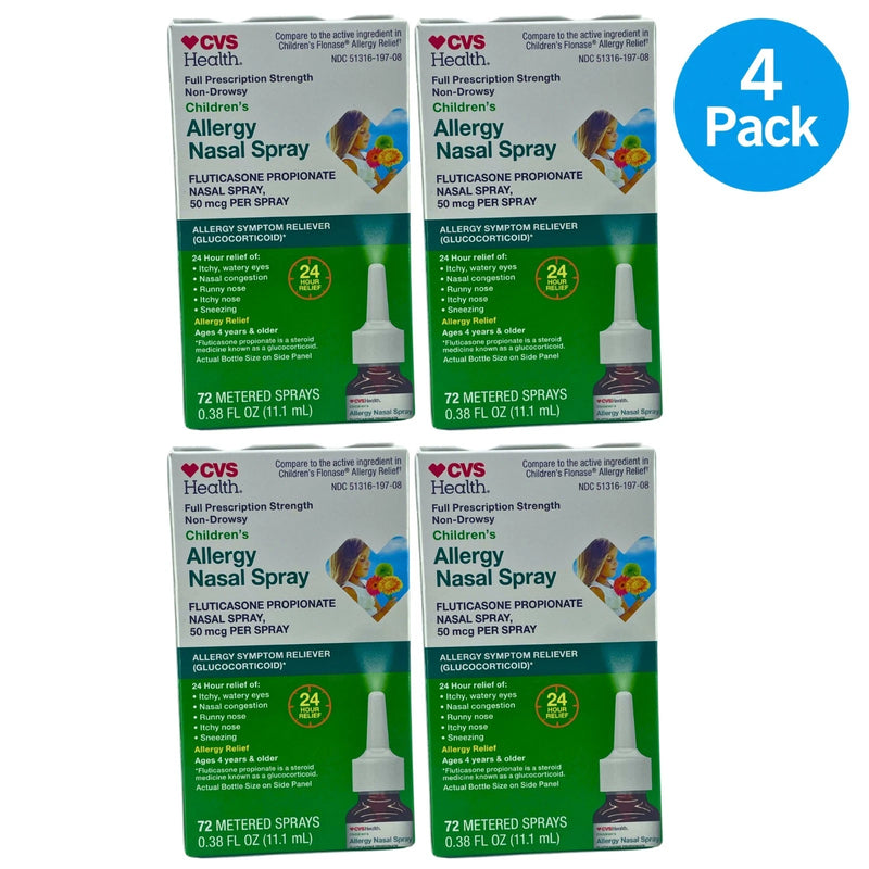 CVS Health Children's Allergy Nasal Spray Fluticasone Propionate 50 mcg 0.38 fl