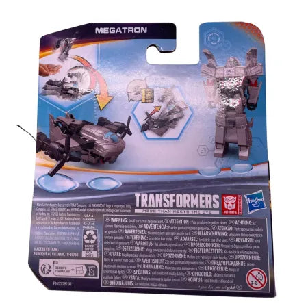 Transformers EarthSpark Megatron 1-Step Flip Changer 2 Pack New