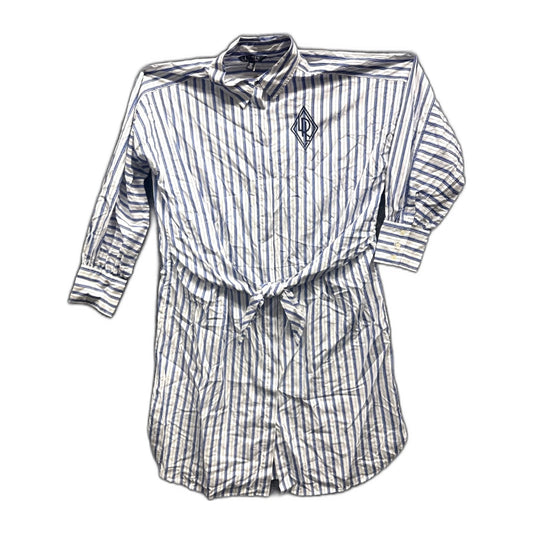 Lauren Ralph Lauren Dress Blue and white Size 16w Women's NWOT NWT