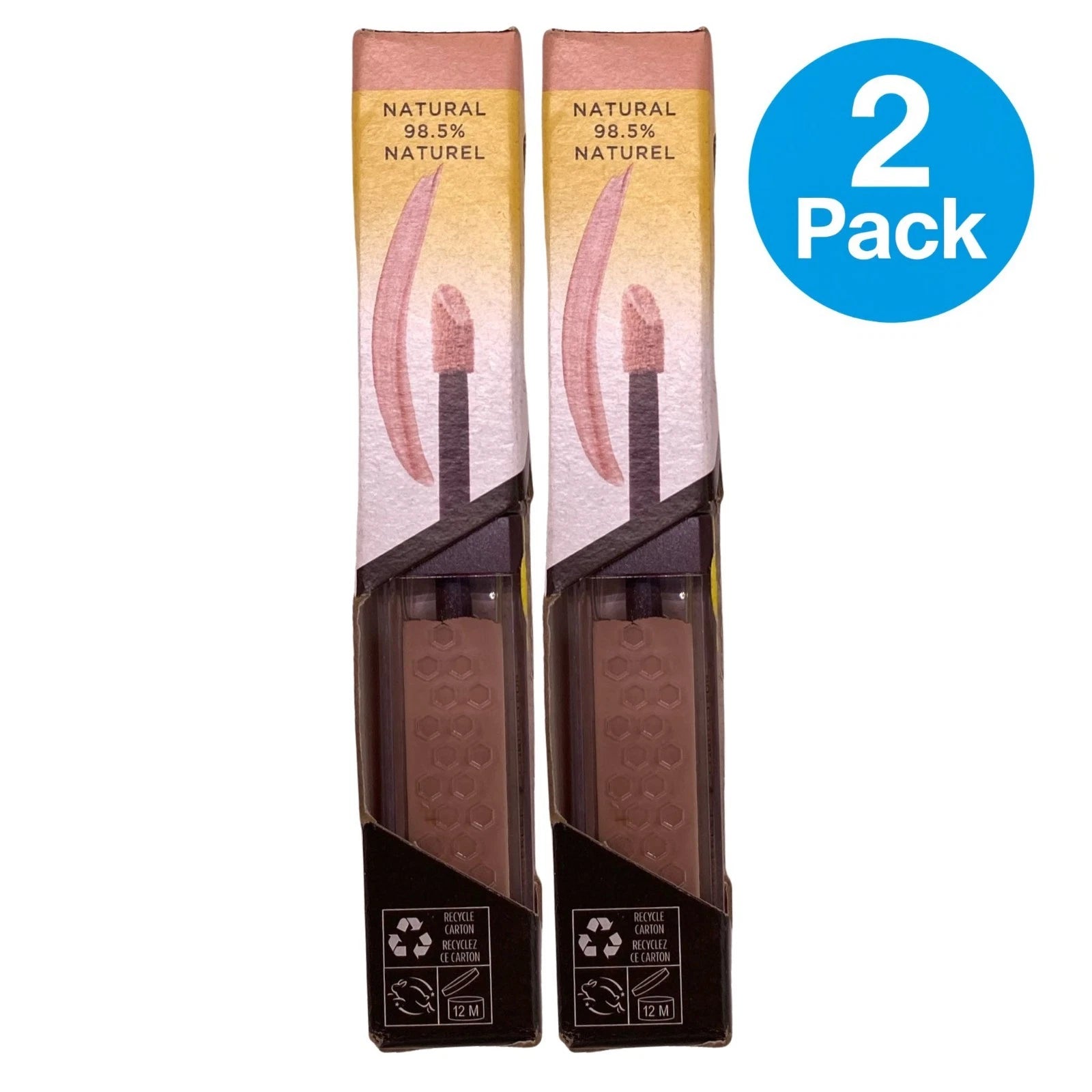Burt's Bees Concealer 1715 2 Pack Natural Full Coverage Makeup