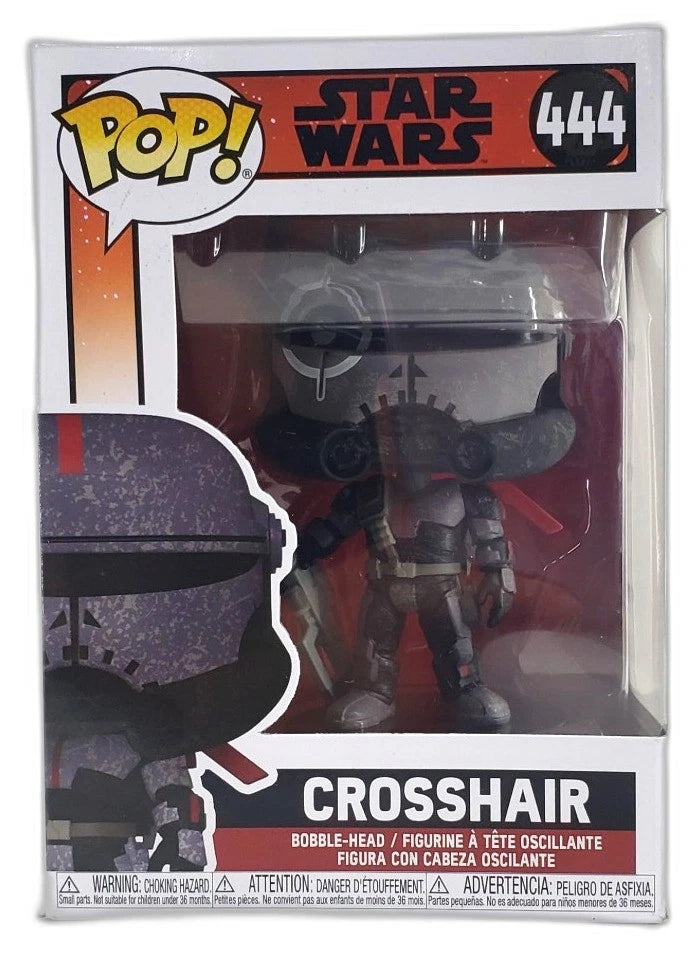 Funko POP! Star Wars the Bad Batch Crosshair #444 Bobble Head Pack of 2 New