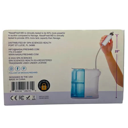 SPA NasalFresh MD Powered Saline Nasal Irrigation System (1 Unit) 4