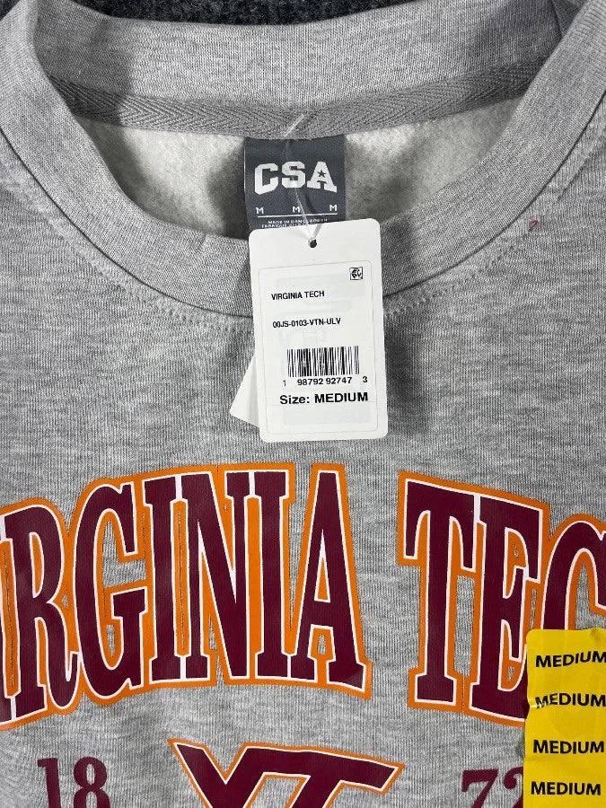 CSA Sweater Gray Size M Men's NWT