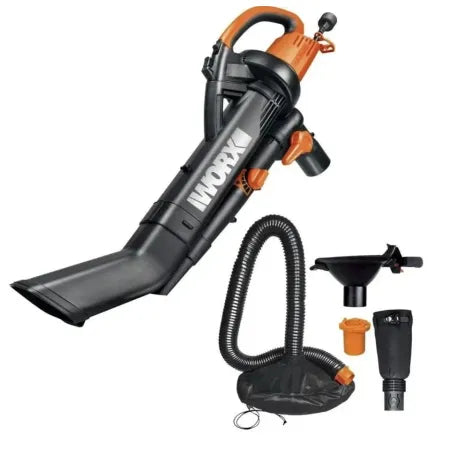 Worx TRIVAC 12 Amp 3-in-1 Blower/Mulcher/Vacuum With LEAFPRO Collection System 3