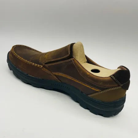 Skechers Braver Rayland Slip On Loafer Dk. Brown Men's Size 12 Leather 64502/CDB 3