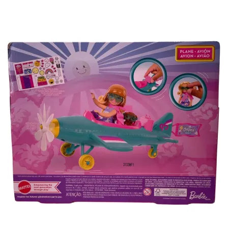 Barbie Chelsea Airplane Playset Doll Plane Accessories New