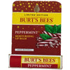 Burt's Bees Peppermint Moisturizing Lip Balm Limited Edition Cards 0.15 Oz 7 Pac