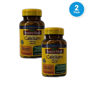 Nature Made 500mg Vitamin D Tablets 130ct 260 Total Exp 04/27 Pack of 2 New