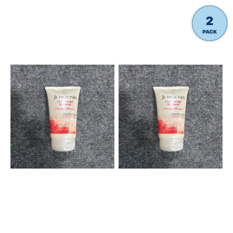 Jergens Original Scent Dry Skin Moisturizer 2oz Pack of 2 New