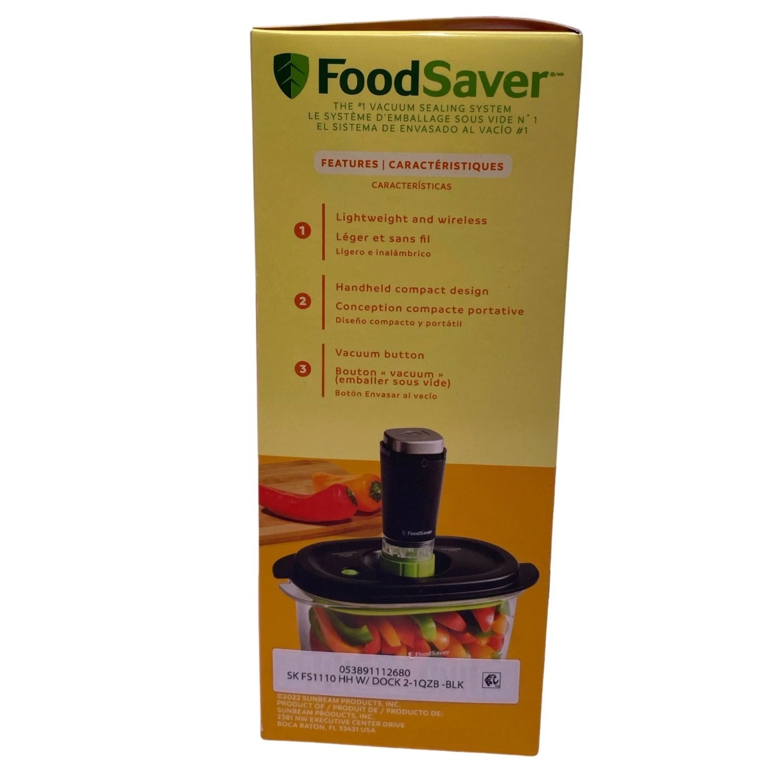 FoodSaver Handheld Vacuum Sealer Kit Black 3 Pack New