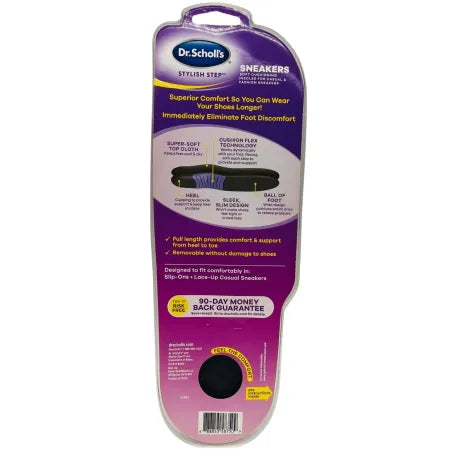 Dr. Scholl’s Stylish Step Sneakers Insoles Women 6–10 – 1 Pair – New
